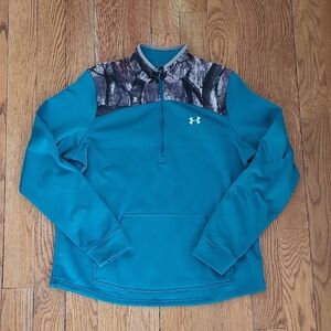[11]Ladies 3/4 Zip Sweatshirt